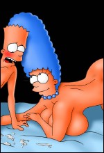 Naked Marge Seducing Bart
