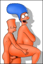 Marge fucked by bart