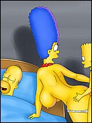 Marge Getting Fucked by Bart's Cock