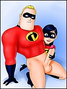 Sexy Violet and Mr. Incredible